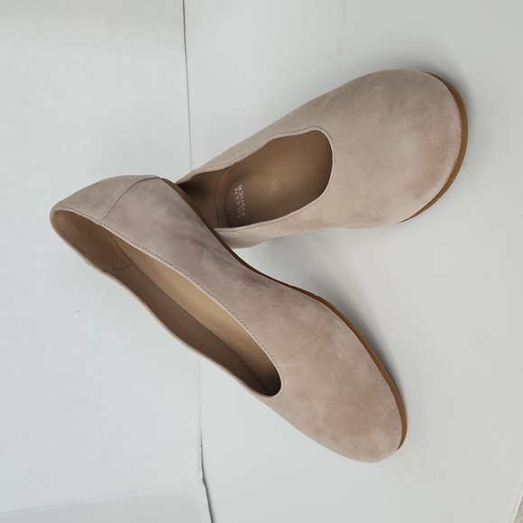 Eileen Fisher Women's Una 2 Flat Earth Nubuck Ballet Flats Size 9 NWOT - Picture 6 of 11